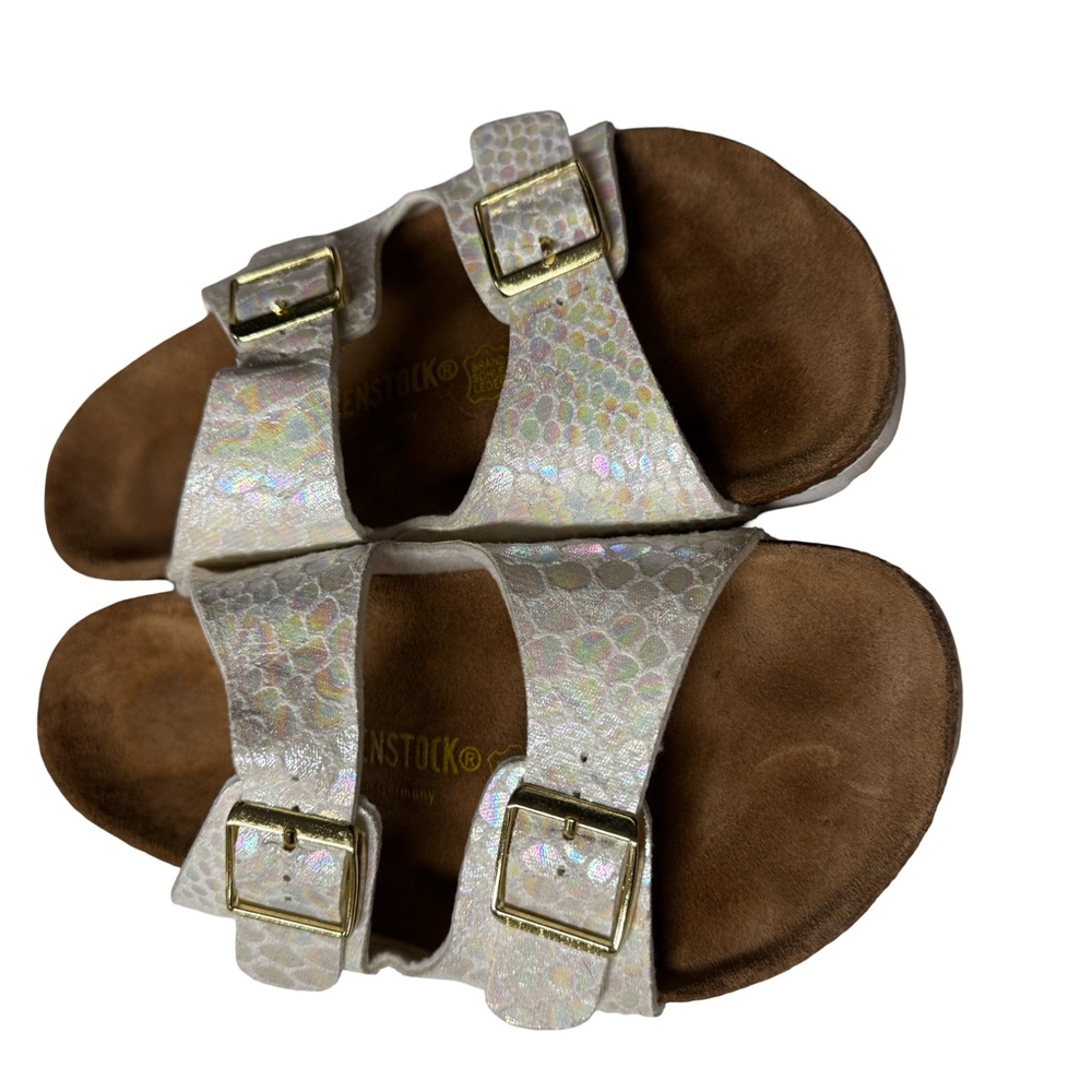 39 REGULAR Iridescent White Birkenstock - Picture 4 of 5